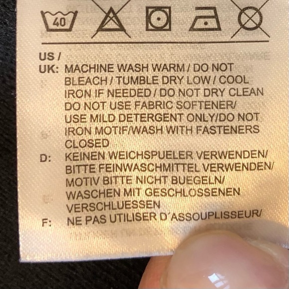 ๐ 6/$60, Adidas Track Jacket, Black, White, Large - Picture 5 of 5